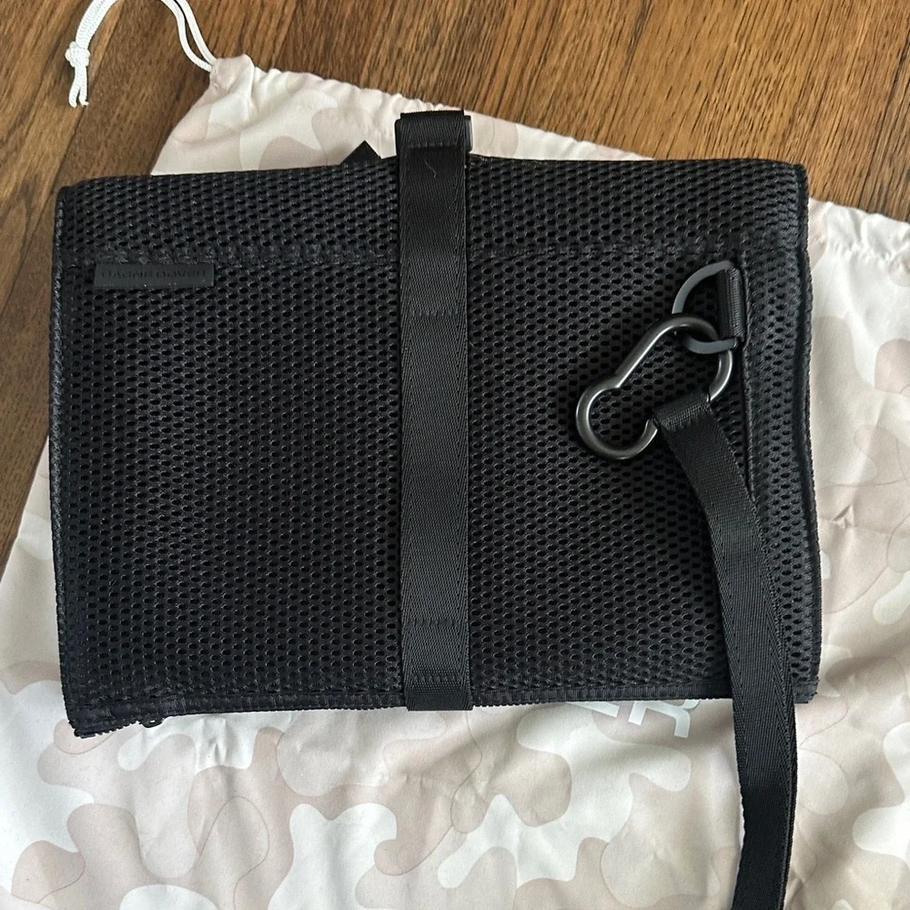 Dagne Dover “Joey” Black Mesh Diaper Changing Kit